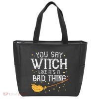Witchy Vibes Halloween Present Tote Bag thumb 0