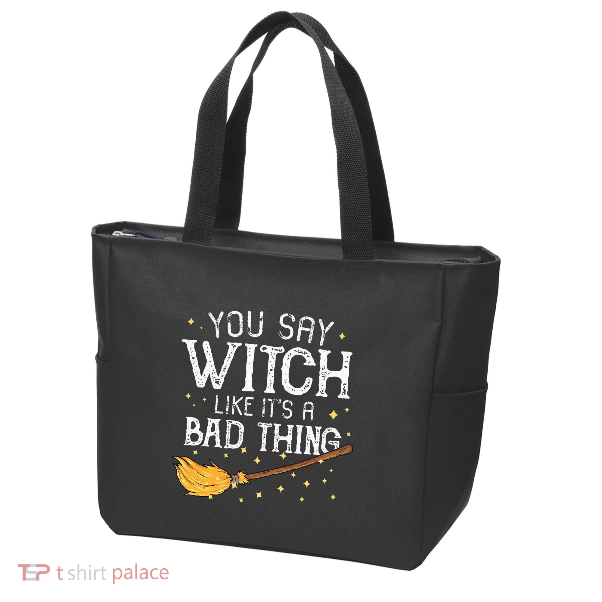 Witchy Vibes Halloween Present Tote Bag