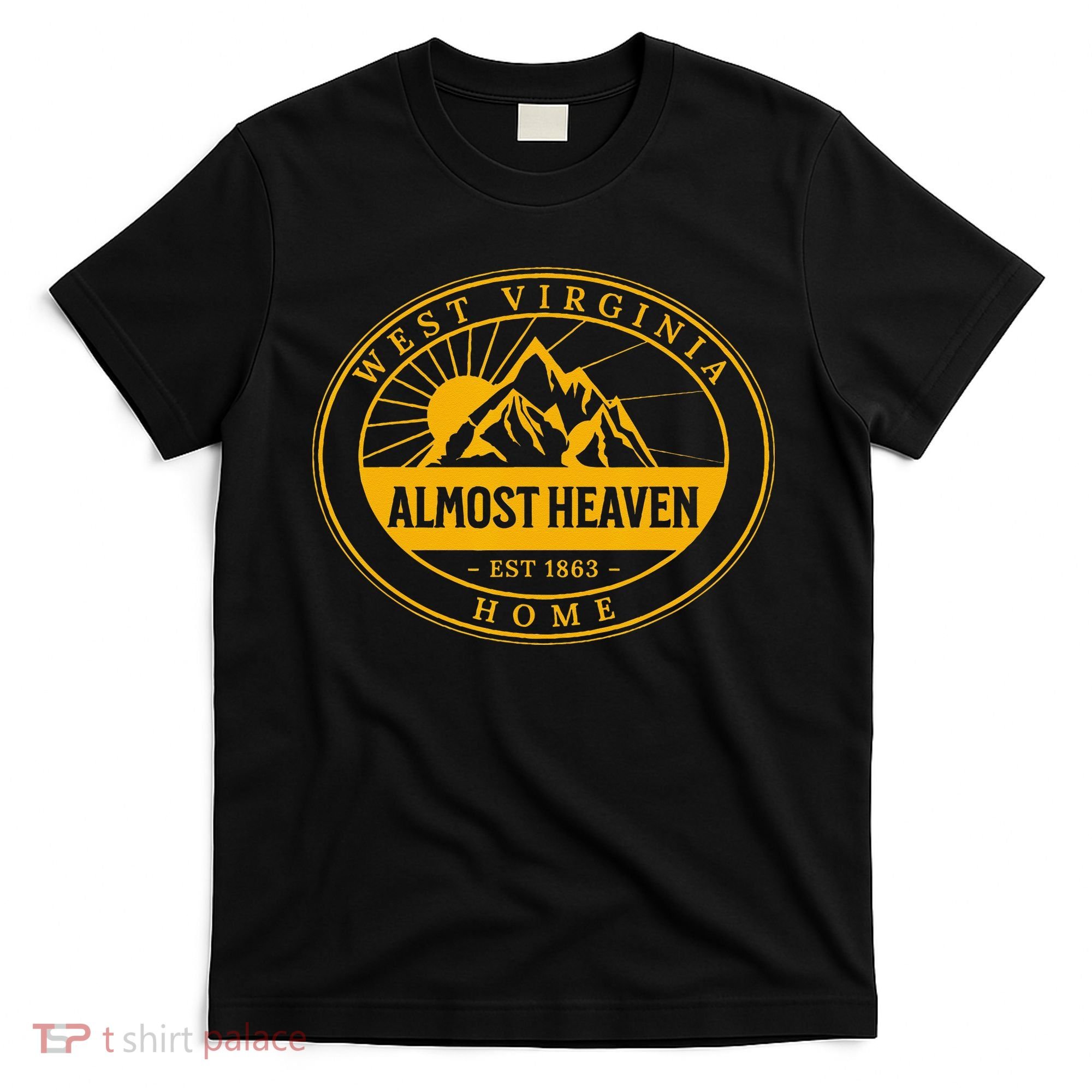 West Virginia Home 304 Almost Heaven Outdoors Vintage T-Shirt