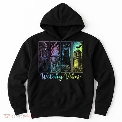 Witchy Vibes Halloween Spooky Season Hoodie