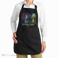Witchy Vibes Halloween Spooky Season Apron thumb 2