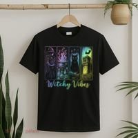 Witchy Vibes Halloween Spooky Season T-Shirt thumb 2
