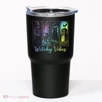 Witchy Vibes Halloween Spooky Season Tumbler thumb 0