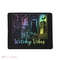 Witchy Vibes Halloween Spooky Season Mousepad thumb 0
