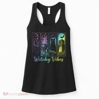 Witchy Vibes Halloween Spooky Season Women's Tank Top thumb 0