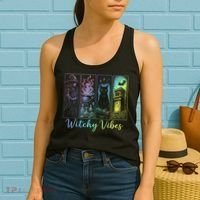 Witchy Vibes Halloween Spooky Season Women's Tank Top thumb 2