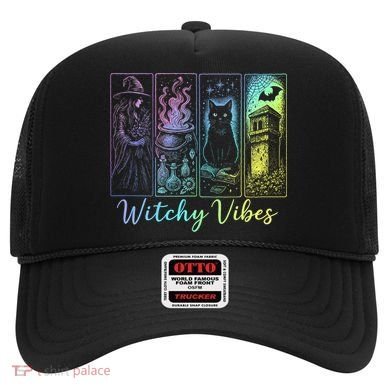 Witchy Vibes Halloween Spooky Season Hat