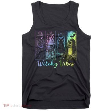 Witchy Vibes Halloween Spooky Season Tank Top