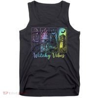 Witchy Vibes Halloween Spooky Season Tank Top thumb 0