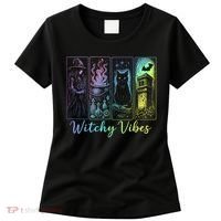 Witchy Vibes Halloween Spooky Season Women's T-Shirt thumb 0