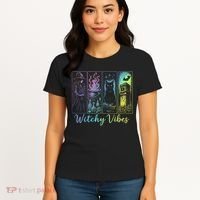 Witchy Vibes Halloween Spooky Season Women's T-Shirt thumb 4