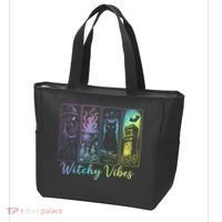 Witchy Vibes Halloween Spooky Season Tote Bag thumb 3