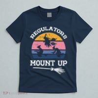 Wo Vintage Halloween Regulators Mount Up Witches Costume T-Shirt thumb 5