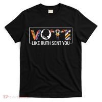 Women Vote Like Ruth Sent You Uterus Feminist T-Shirt thumb 0