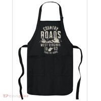 West Virginia Map Home Country Roads Apron thumb 0