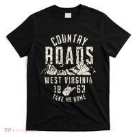 West Virginia Map Home Country Roads T-Shirt thumb 0
