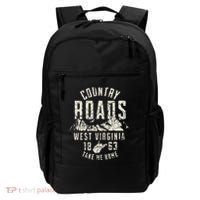 West Virginia Map Home Country Roads Backpack thumb 0