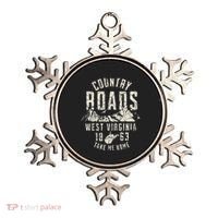 West Virginia Map Home Country Roads Ornament thumb 0