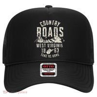 West Virginia Map Home Country Roads Hat thumb 0