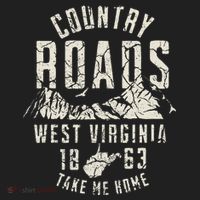 West Virginia Map Home Country Roads Hat thumb 2