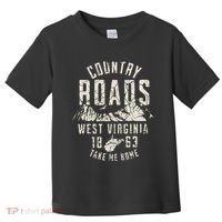 West Virginia Map Home Country Roads Toddler T-Shirt thumb 0