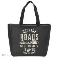 West Virginia Map Home Country Roads Tote Bag thumb 0
