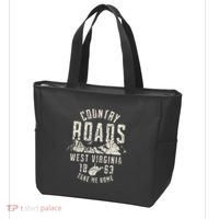 West Virginia Map Home Country Roads Tote Bag thumb 3