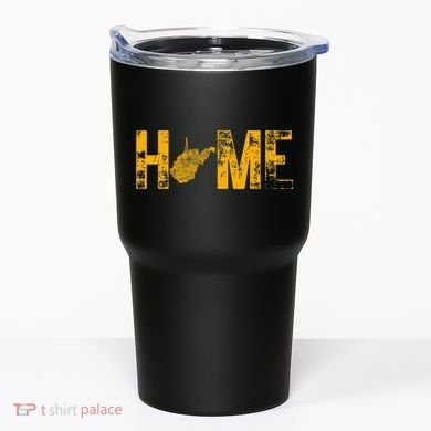 West Virginia Map Home WV Vintage Tumbler