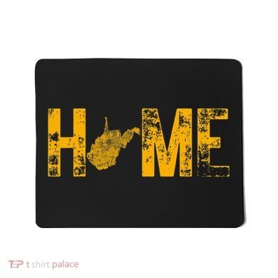West Virginia Map Home WV Vintage Mousepad