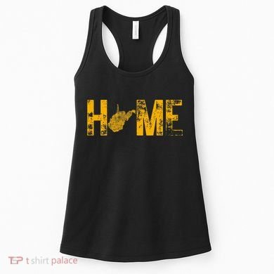 West Virginia Map Home WV Vintage Women's Tank Top