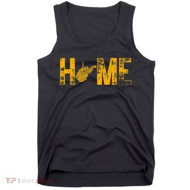 West Virginia Map Home WV Vintage Tank Top
