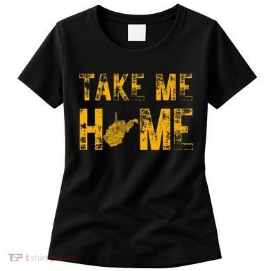 West Virginia Map Home WV Vintage Women's T-Shirt