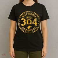 West Virginia Map 304 Home Vintage T-Shirt thumb 4
