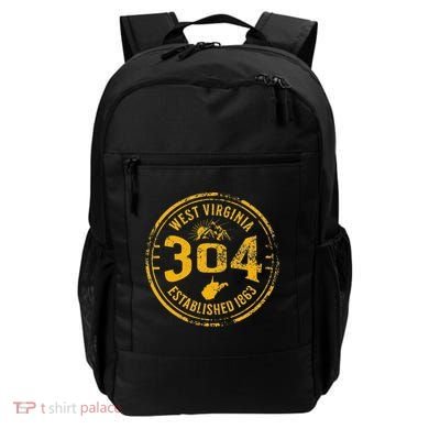 West Virginia Map 304 Home Vintage Backpack