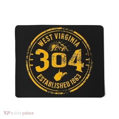 West Virginia Map 304 Home Vintage Mousepad