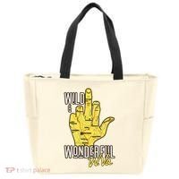 West Virginia Map Wv Middle Finger Funny Wv Souvenir Graphic Tote Bag thumb 0