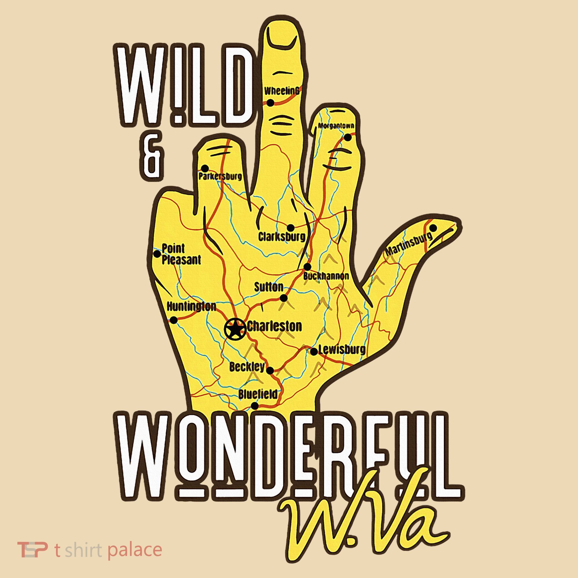 West Virginia Map Wv Middle Finger Funny Wv Souvenir Graphic Tote Bag