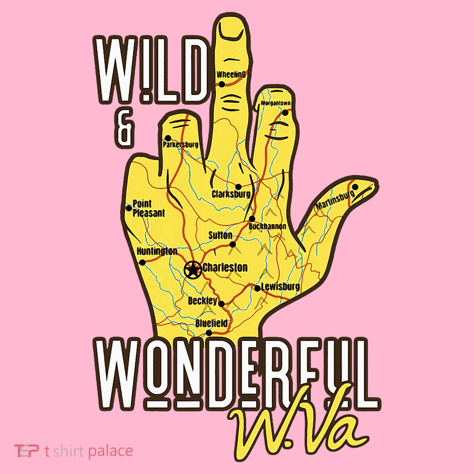 West Virginia Map Wv Middle Finger Funny Wv Souvenir Graphic Coaster