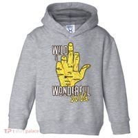 West Virginia Map Wv Middle Finger Funny Wv Souvenir Graphic Toddler Hoodie thumb 0
