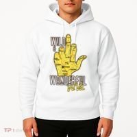 West Virginia Map Wv Middle Finger Funny Wv Souvenir Graphic Hoodie thumb 2