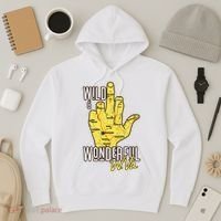 West Virginia Map Wv Middle Finger Funny Wv Souvenir Graphic Hoodie thumb 3
