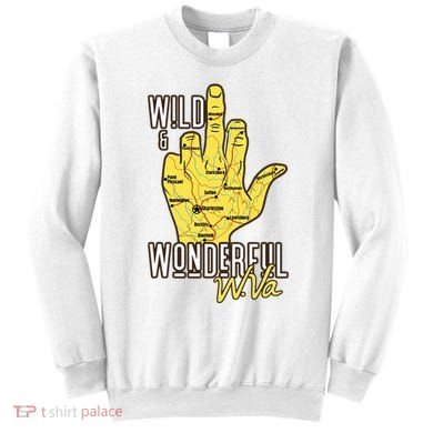 West Virginia Map Wv Middle Finger Funny Wv Souvenir Graphic Sweatshirt