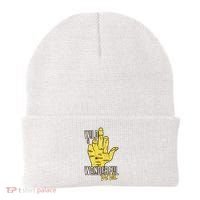 West Virginia Map Wv Middle Finger Funny Wv Souvenir Graphic Beanie thumb 0