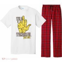 West Virginia Map Wv Middle Finger Funny Wv Souvenir Graphic Pajama Set thumb 0
