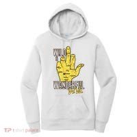 West Virginia Map Wv Middle Finger Funny Wv Souvenir Graphic Women's Hoodie thumb 0