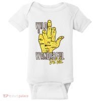 West Virginia Map Wv Middle Finger Funny Wv Souvenir Graphic Baby Bodysuit thumb 0