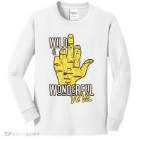 West Virginia Map Wv Middle Finger Funny Wv Souvenir Graphic Kids Long Sleeve Shirt thumb 0