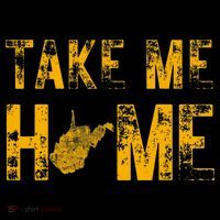 West Virginia Map Home WV Vintage T-Shirt thumb 7