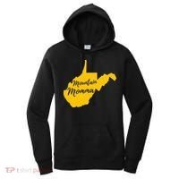 West Virginia Mountain Momma State Map Home Women's Hoodie thumb 0