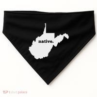 West Virginia Native USA-Made Doggie Bandana thumb 0